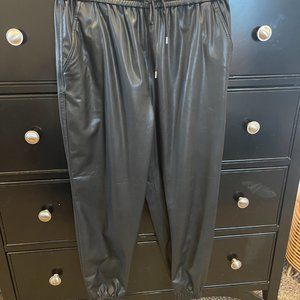 Blank NYC Pleather Joggers - Size 31